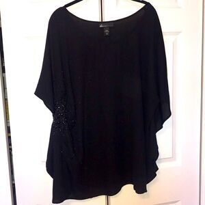 Lane Bryant chiffon wing blouse